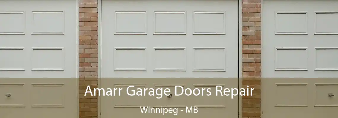 Amarr Garage Doors Repair Winnipeg - MB