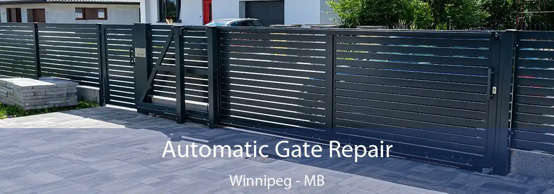 Automatic Gate Repair Winnipeg - MB
