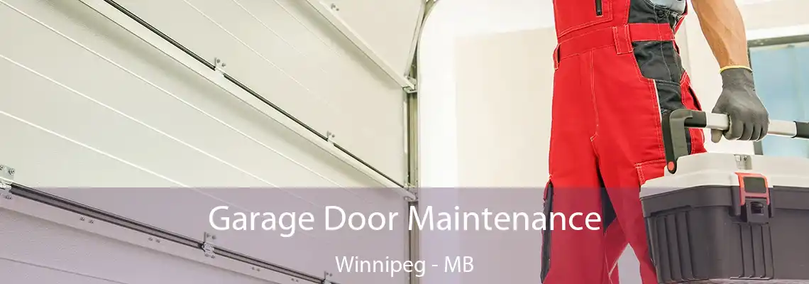 Garage Door Maintenance Winnipeg - MB