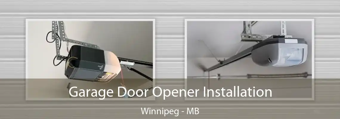Garage Door Opener Installation Winnipeg - MB