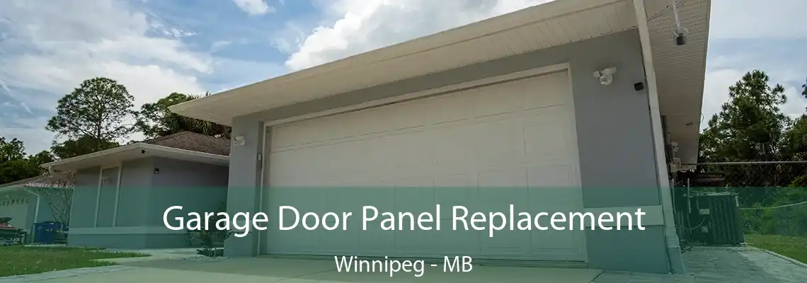 Garage Door Panel Replacement Winnipeg - MB