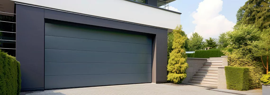 Haas Galvanized Steel Garage Door in Winnipeg, MB