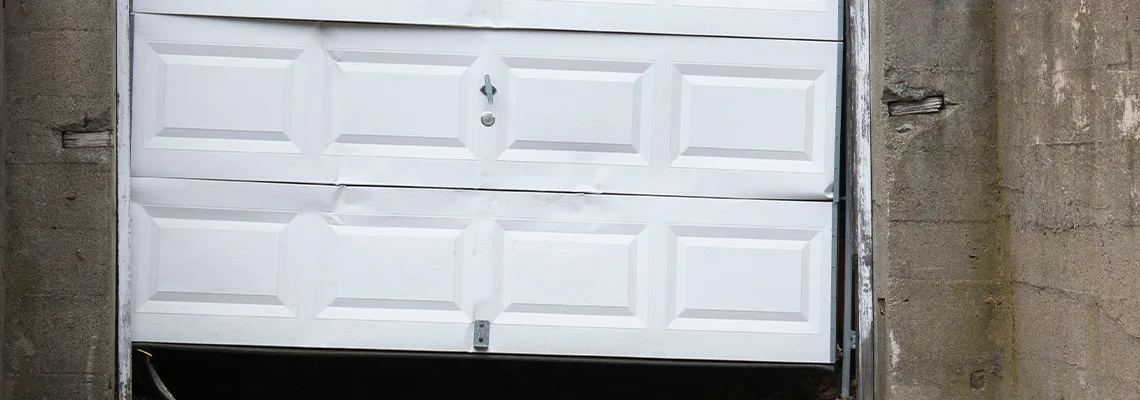 Garage Door Got Hit By A Car Dent Removal in Winnipeg, MB