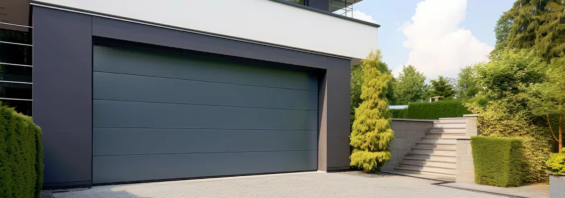 Modern Steel Garage Doors in Winnipeg, Manitoba