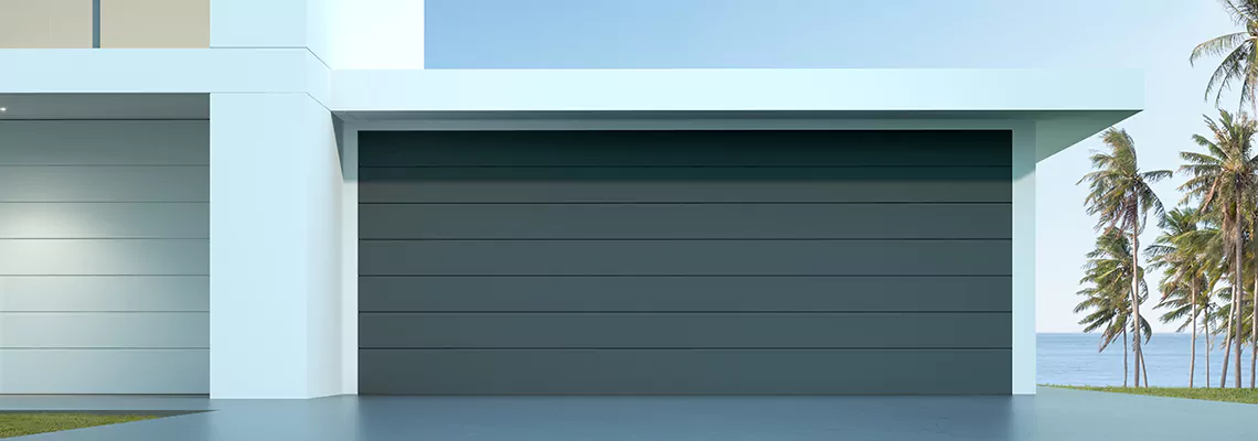 Insulated Modern Garage Doors in Winnipeg, Manitoba