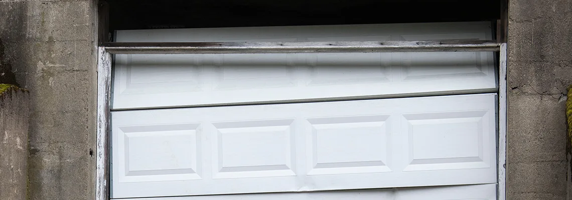 Fallen Commercial Garage Door Repair in Winnipeg, Manitoba