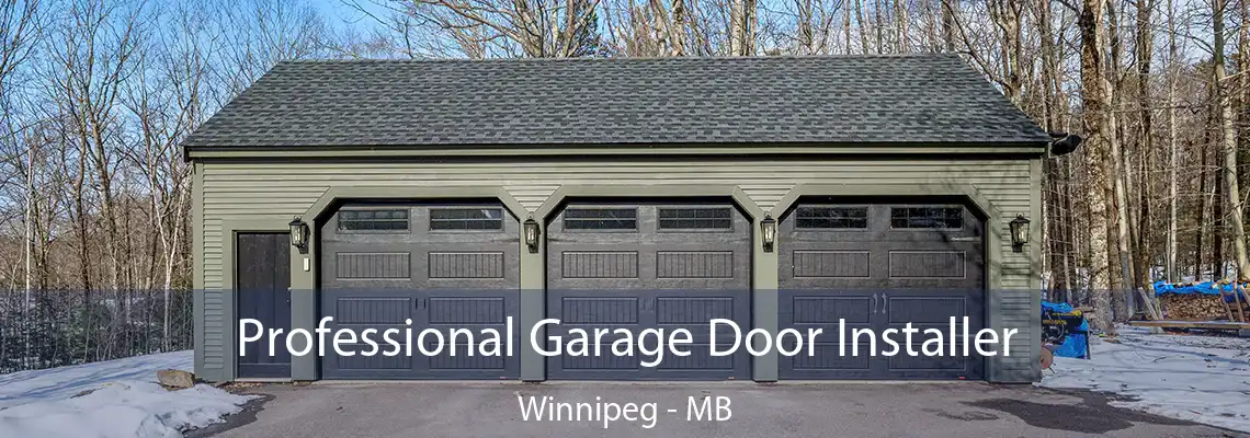 Professional Garage Door Installer Winnipeg - MB
