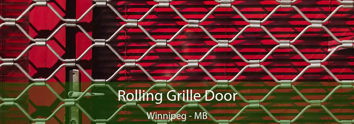 Rolling Grille Door Winnipeg - MB